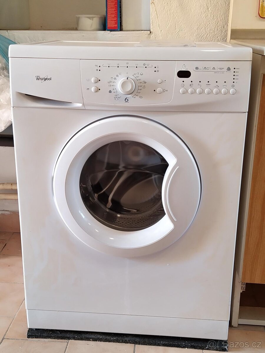 A+ pračka Whirlpool A+A, 1200ot, DOVOZ