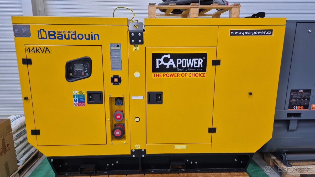 DIESELOVÁ ELEKTROCENTRÁLA PCA POWER PDE-44KVA