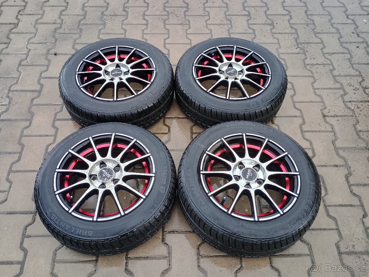 Alu kola 6jx14 5x100, et38, Fabia, Ibiza, Škoda, VW