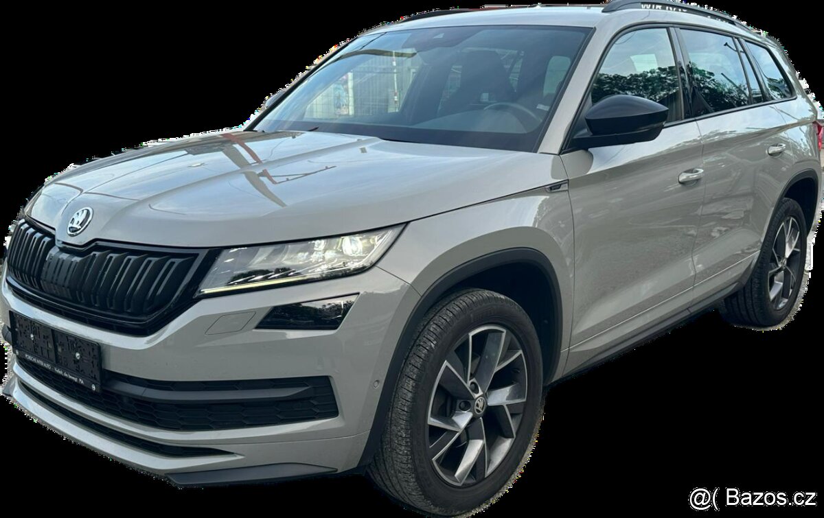 Škoda KODIAQ SPORTLINE 2.0 TDi EVO 4x4 WEBASTO KAMERA TAŽNÉ
