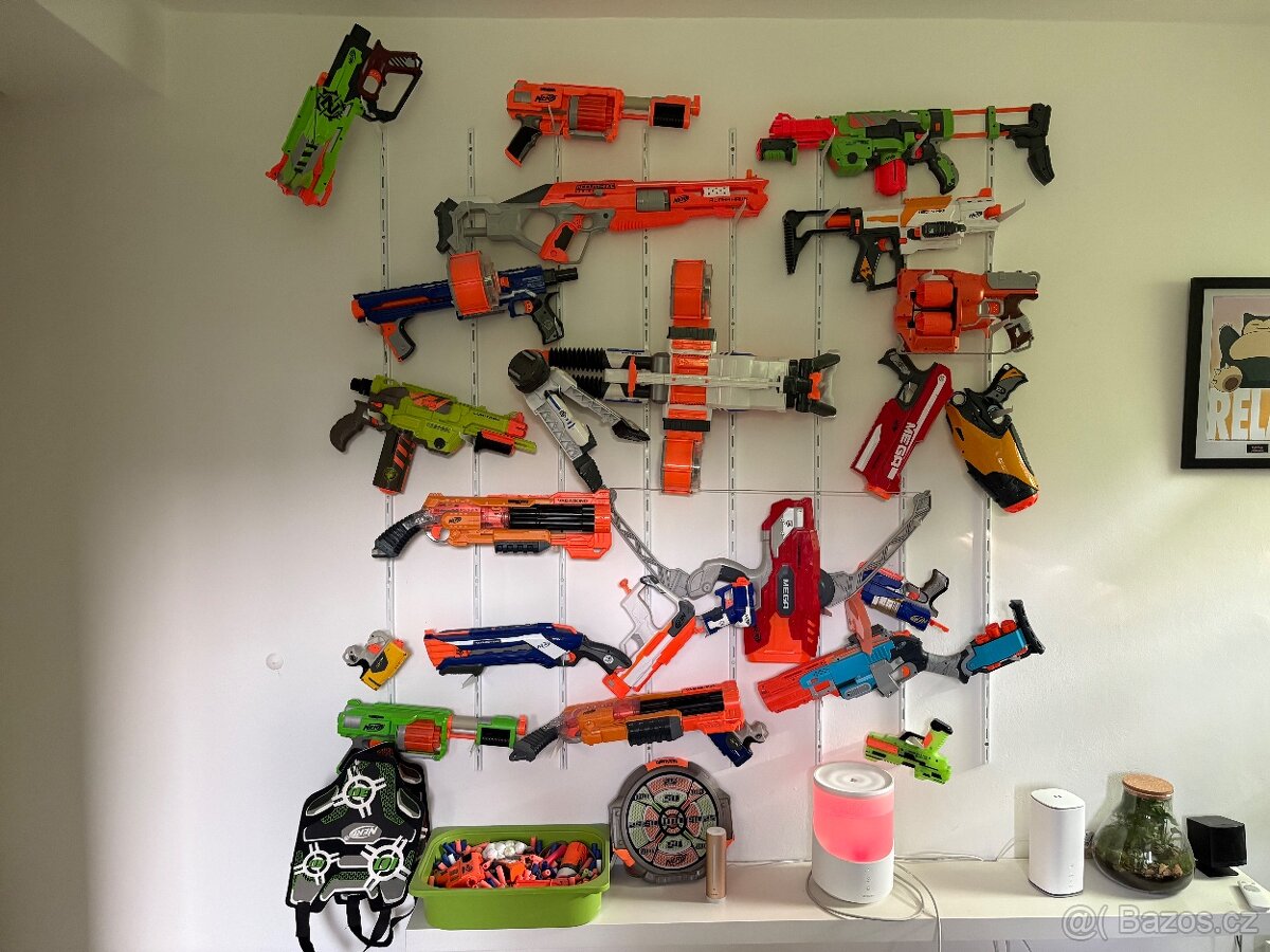 NERF sbírka