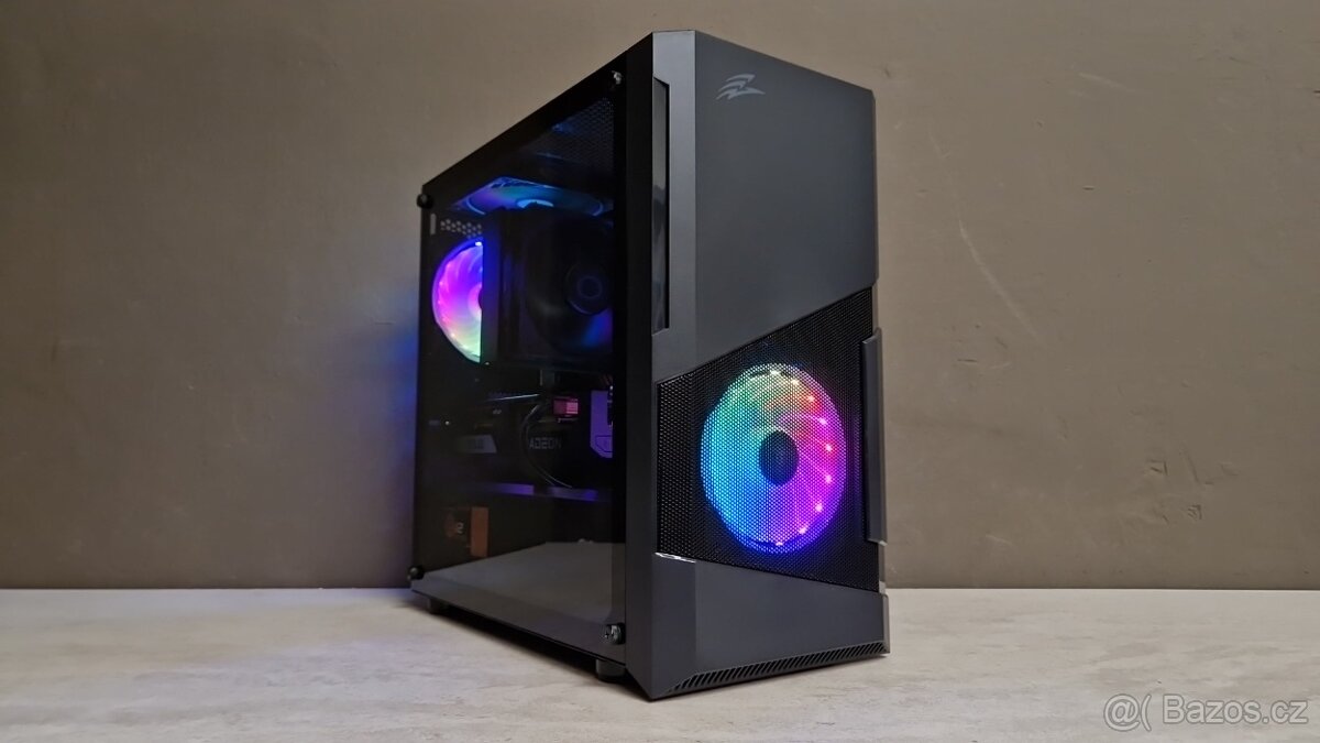 ❰ Herní PC | RYZEN 5 2700X, RX 6600, 16GB RAM, SSD 1TB ❱