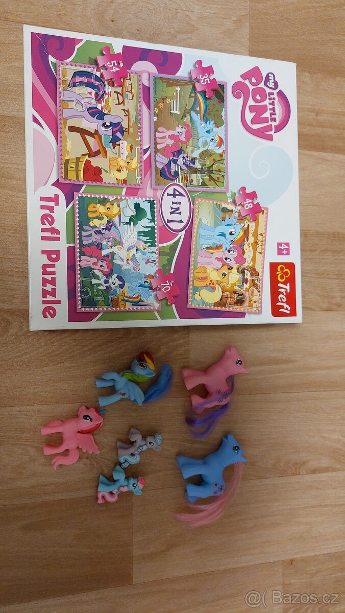 My little Pony puzzle a postavičky