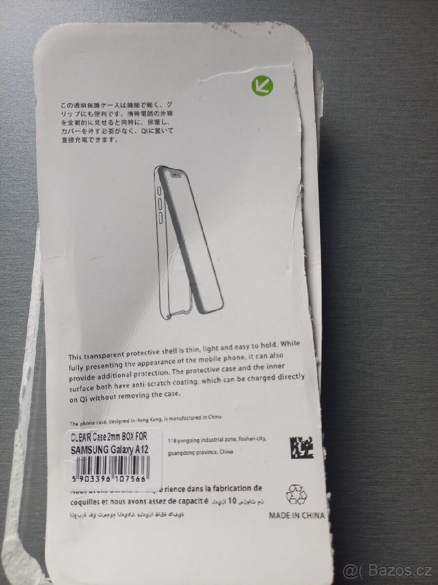 Samsung Galaxy A12 kryt - obal na mobil