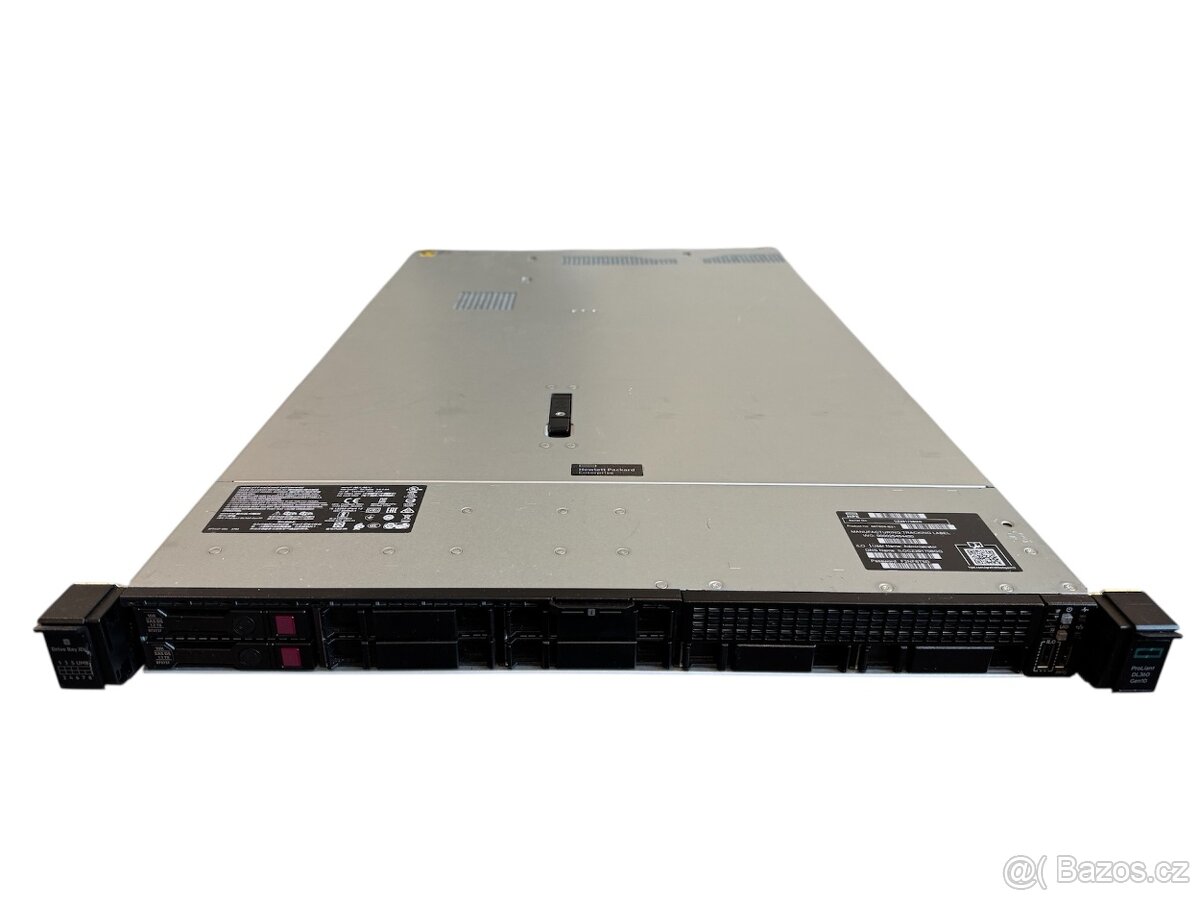 HP DL360 G10, 2x Xeon plat. 8160, 256GB RAM, 2TB SAS, P408i