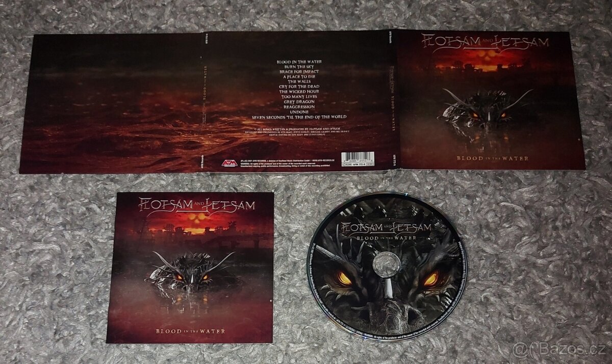 CD Flotsam And Jetsam - Blood In The Water