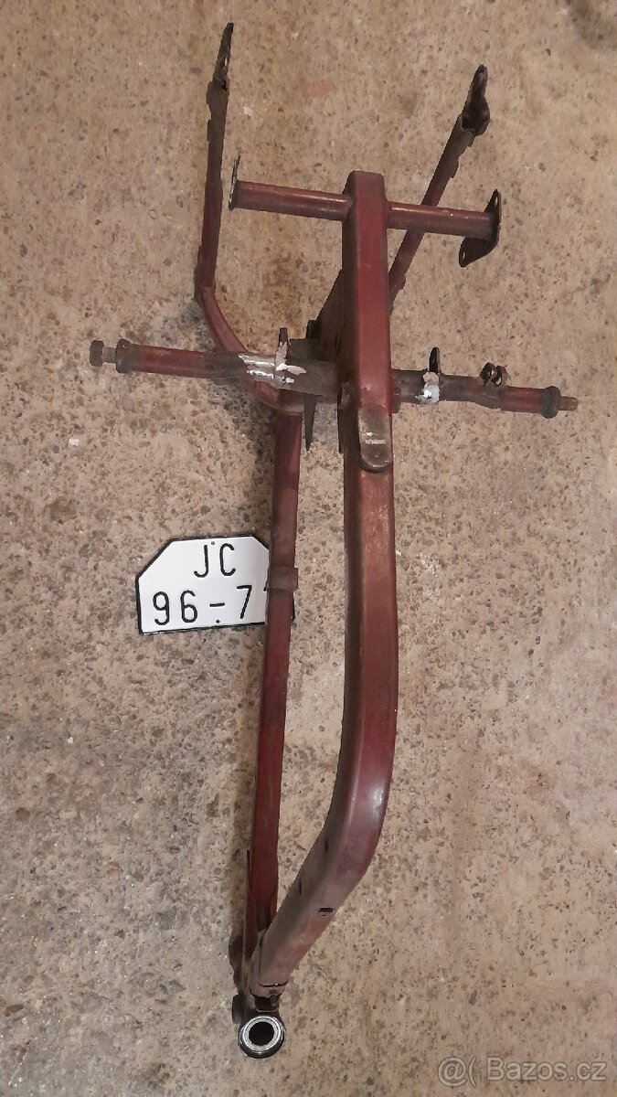 Rám Jawa 250/353, 1961 s TP a SPZ