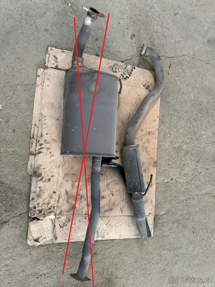 Prodám výfuk Nissan Patrol Y61 GU4, 3.0, 118kw, LWB