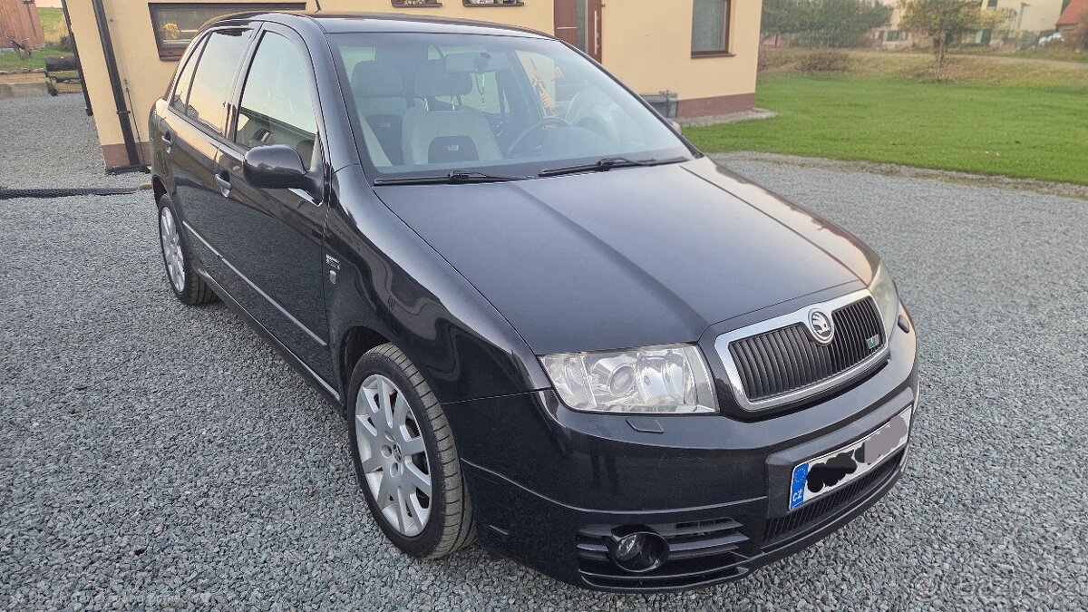 PRODÁM ŠKODA FABIA RS 1.9 TDI 96KW
