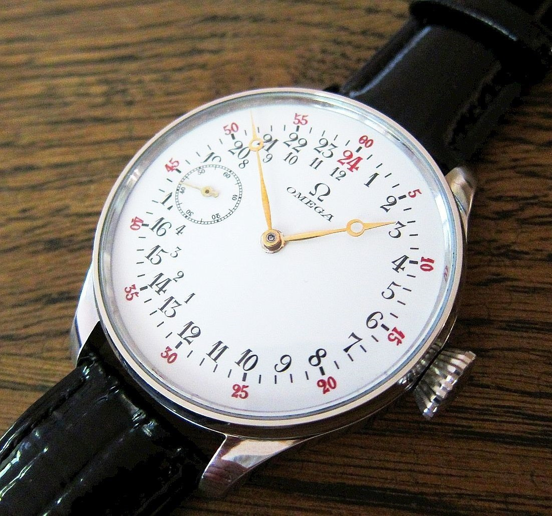 OMEGA 1925 "24 HODIN" švýcarské luxusní náramkové hodinky