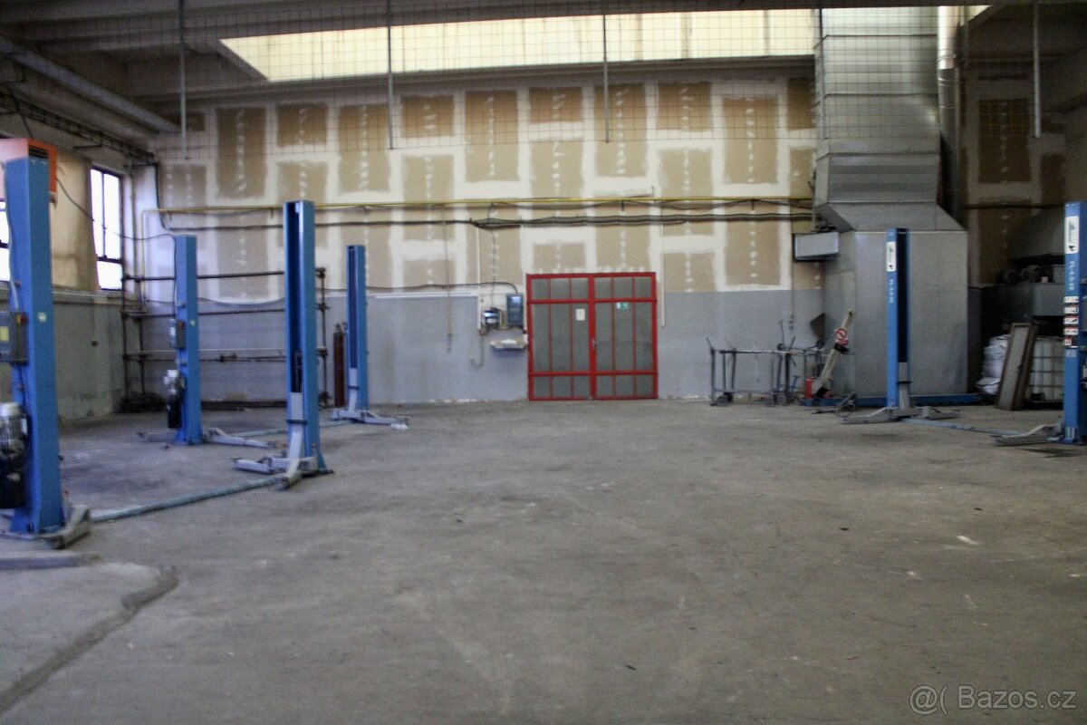 Autoservis k pronájmu, autodílna, servis