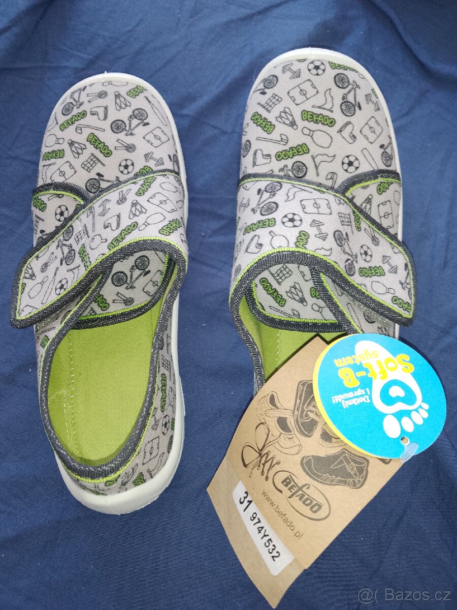 Nové přezůvky Befado v. 31