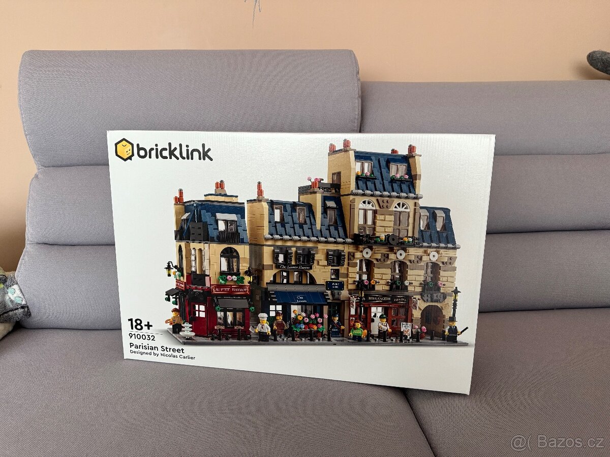 LEGO BrickLink 910032 Ulice v Paříži - NOVÉ