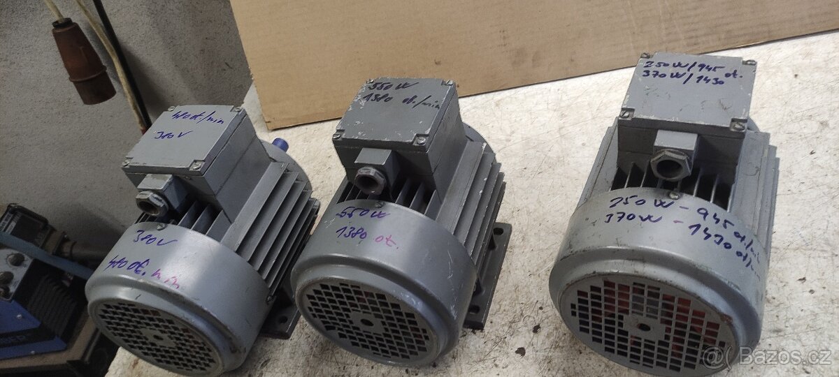 elektromotory patkové