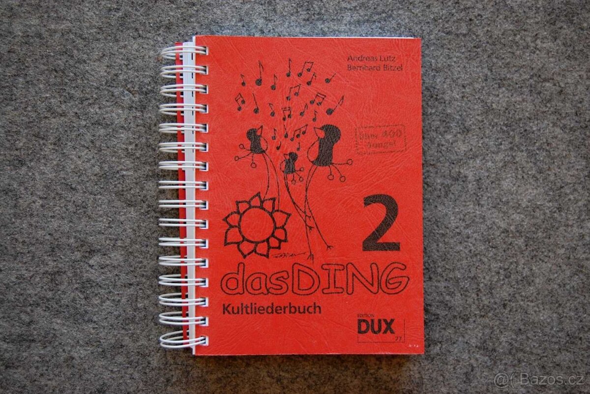 Das Ding 2 - veliký zpěvník 400 známých písniček pro kytaru