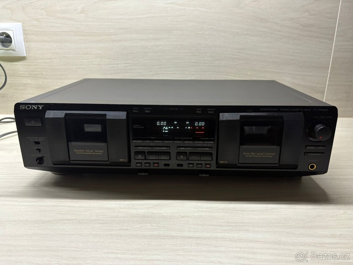 Sony TC-WE835S Dvojitý kazetový magnetofon (1999