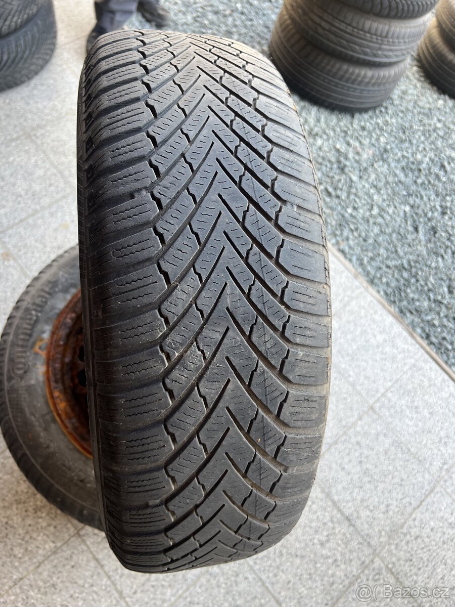 Sada plechový disků zimní Continetal 5x112 195/65R15