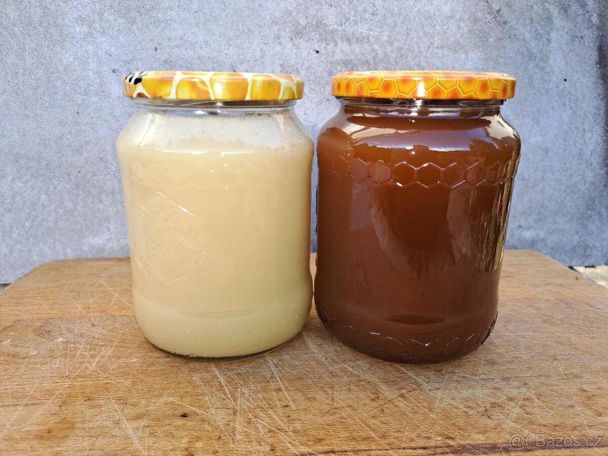 Včelí med květový, lesní