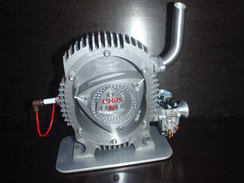 Velký výukový model Wankelova motoru (výška 25cm)