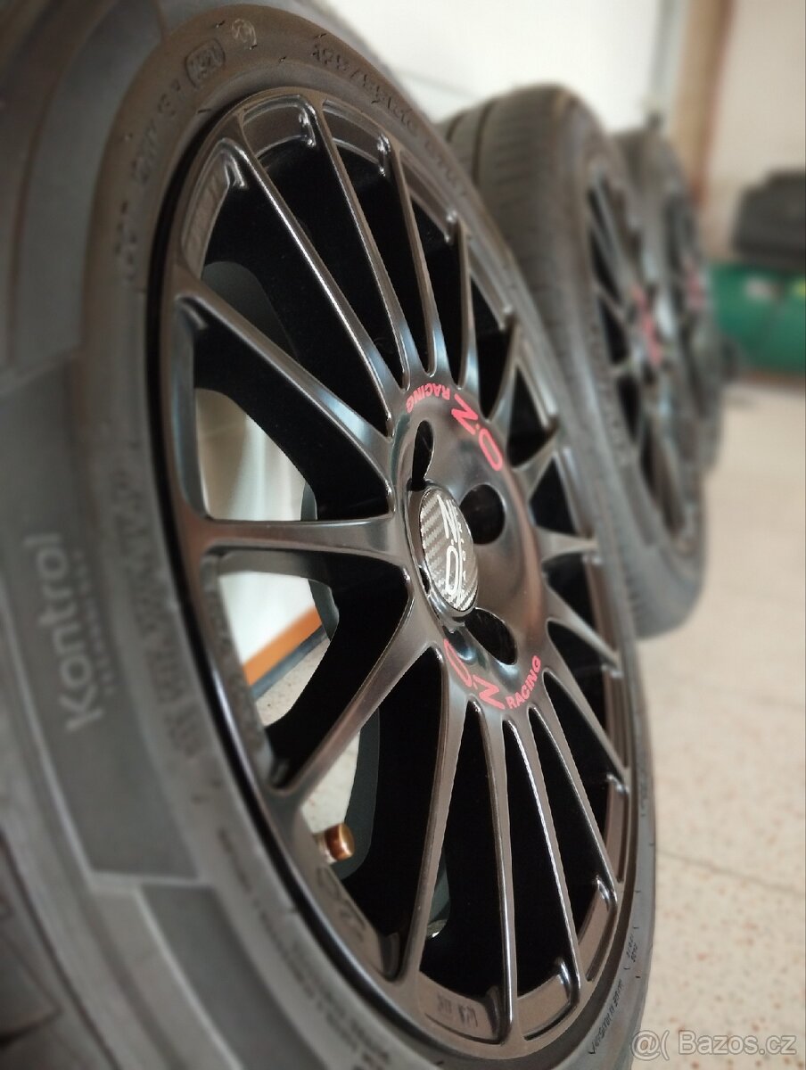 OZ racing Superturismo 4x100 r16x7j ET 42, 195/55/16