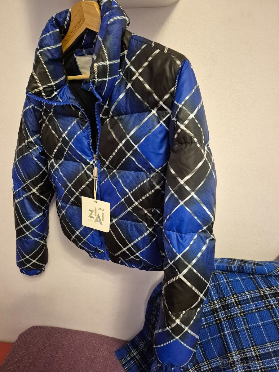 Nová dámská bunda vel S a Nová šála