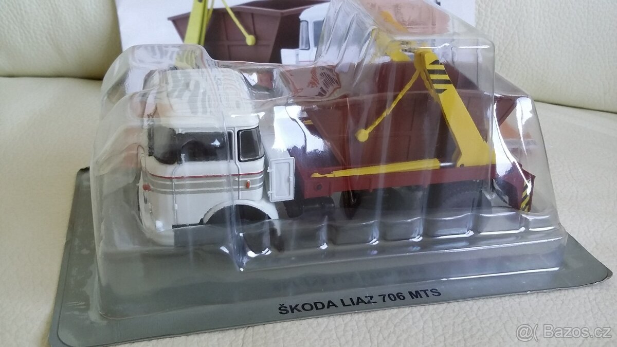 Škoda Liaz 706MTS kontajner DeAgostini 1/43