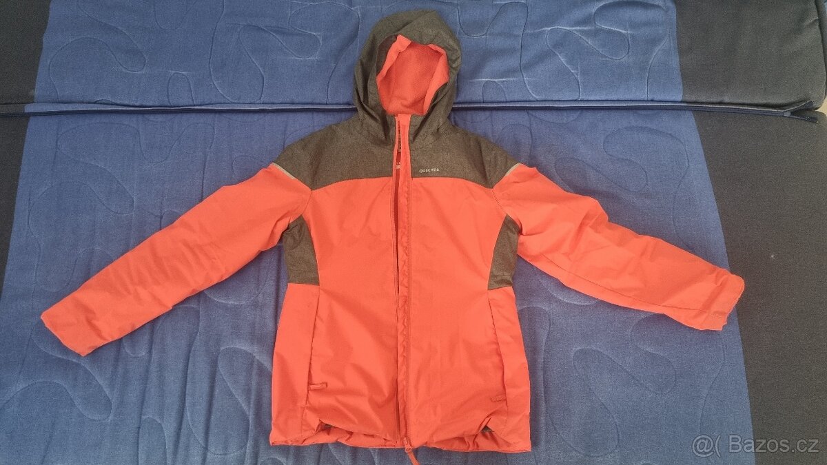 Bunda zimní dívčí Quechua na výšku 149 - 159 cm