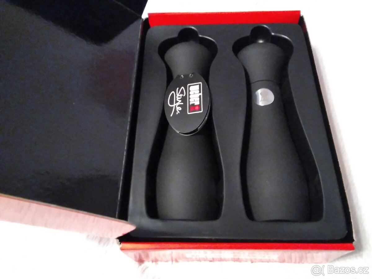 Sada mlýnků na pepř a sůl Weber Style, 19 cm