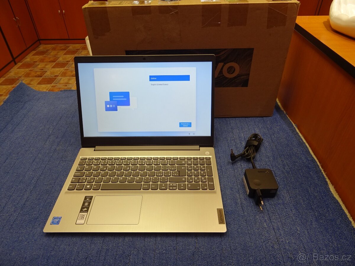 Notebook Lenovo IdeaPad 3 4/128GB SSD 15.6"FHD W11