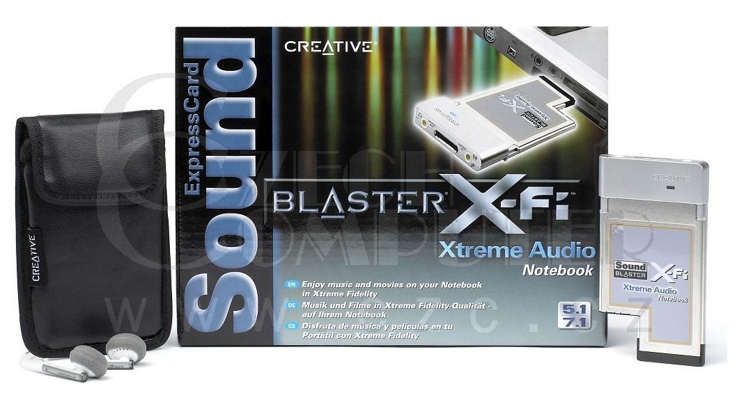 Creative Labs SoundBlaster X-Fi Xtreme Audio Notebook