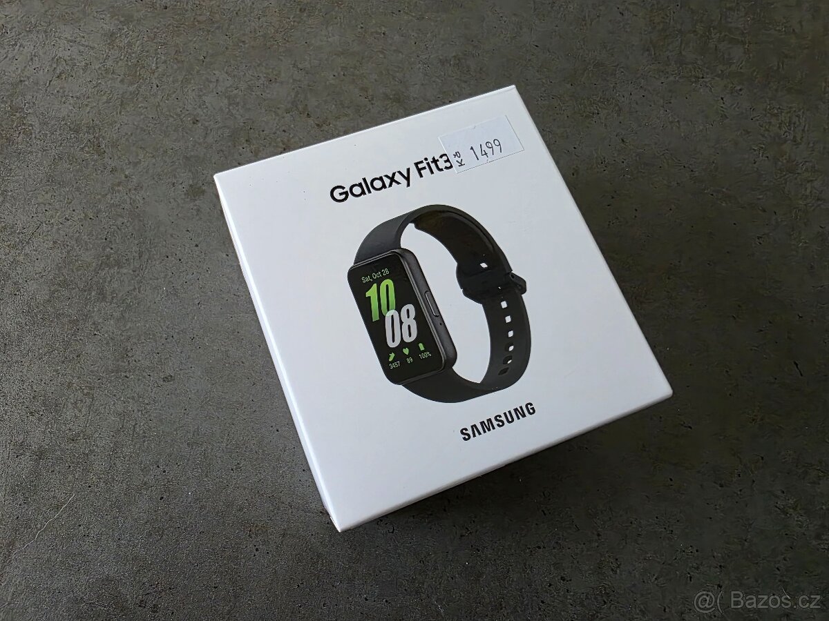 Chytrý náramek Samsung Galaxy Fit3 - 2 roky záruka
