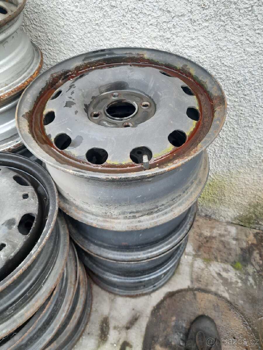 Plechový disk 6jx15x49,5