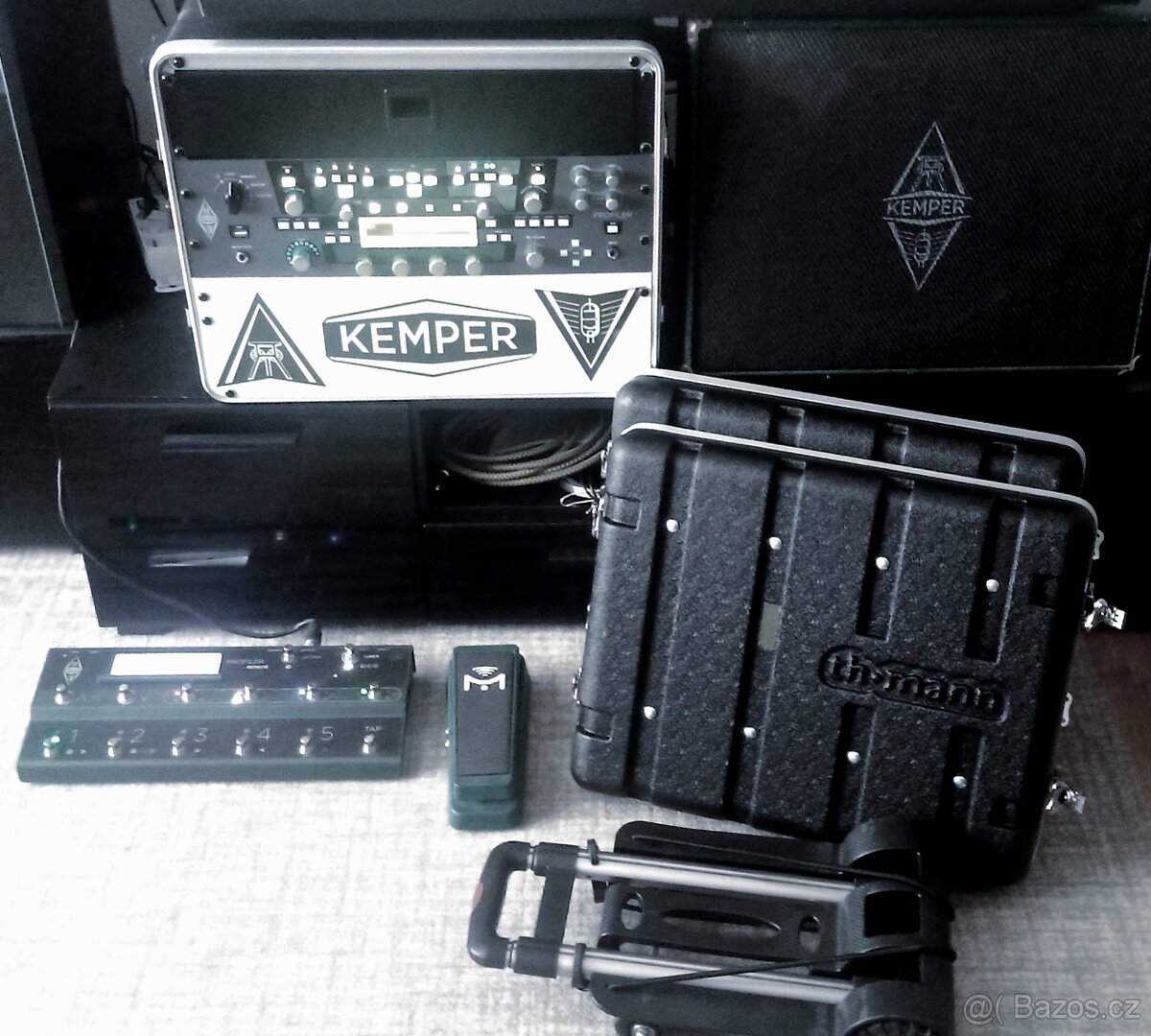 Kemper profiler kompletní profi vybavení
