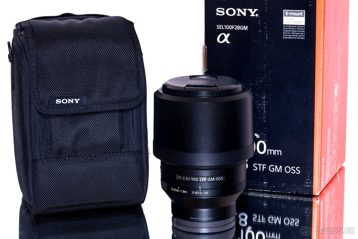 Sony FE 100mm f/2,8 STF GM OSS TOP STAV