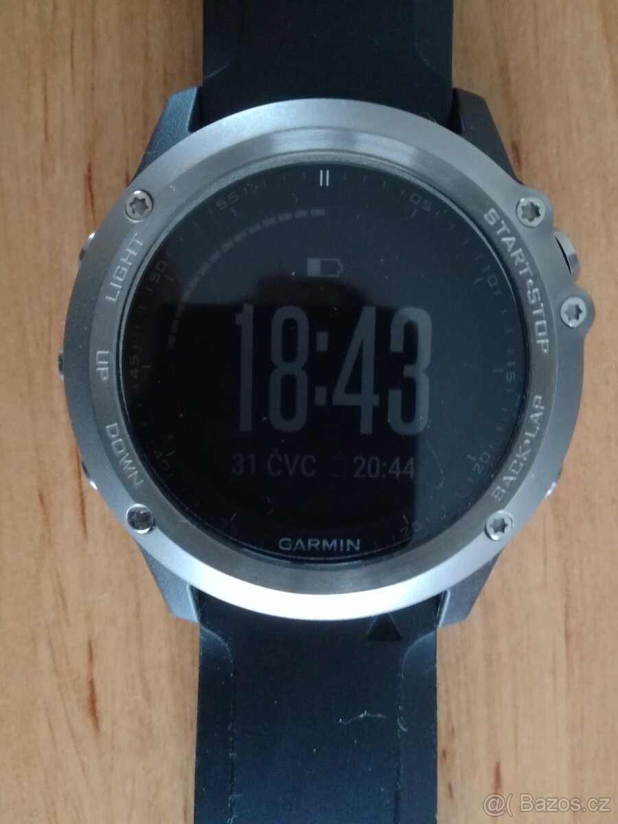 Garmin Fenix 3 HR Silver Optic