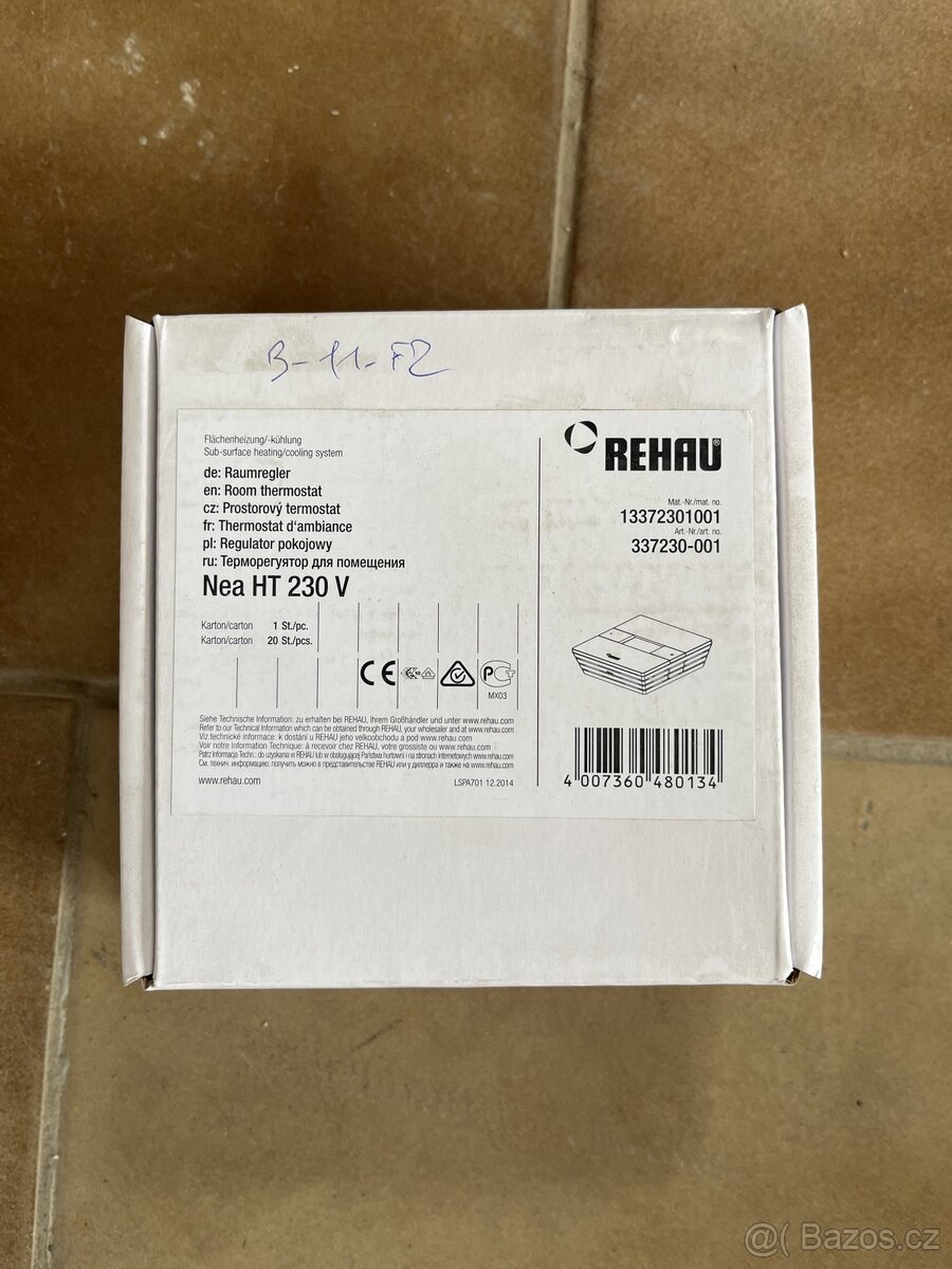 Sada pro podlahové vytápění Rehau