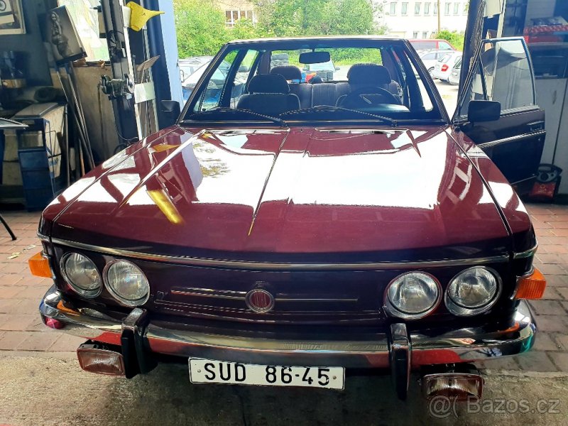 Tatra 613 nové čelní sklo čiré