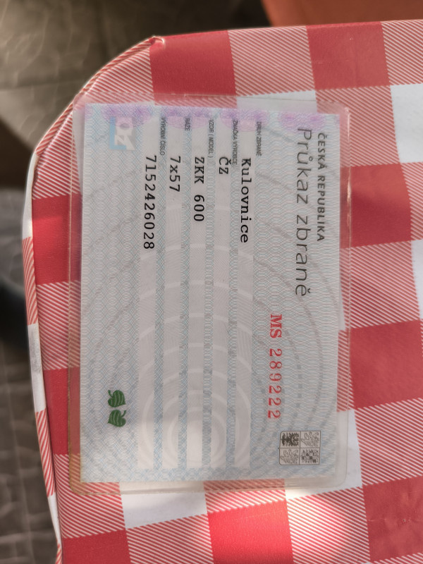 Prodám kulovnici CZ ZKK 600