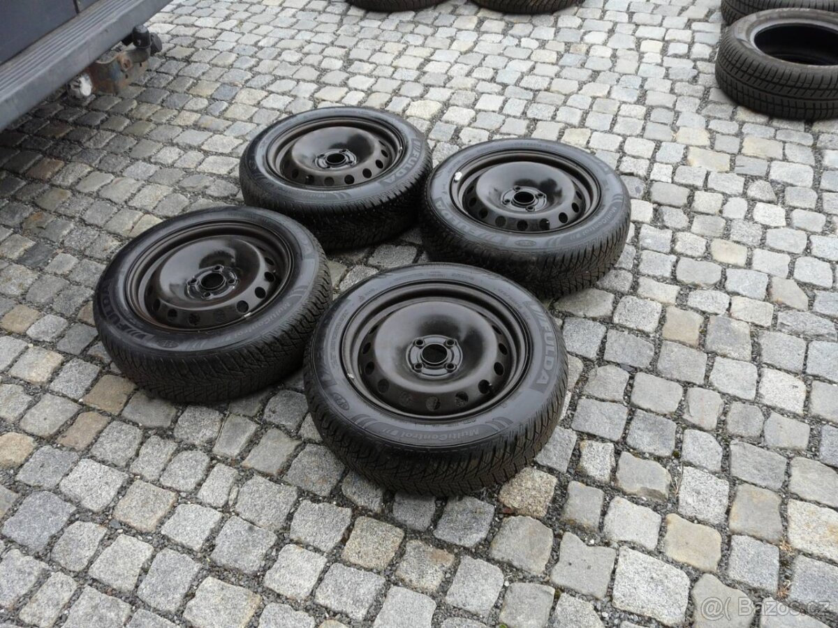 ZIMNÍ PNEU + DISKY FIAT 15" GRANDE PUNTO 175/65R15