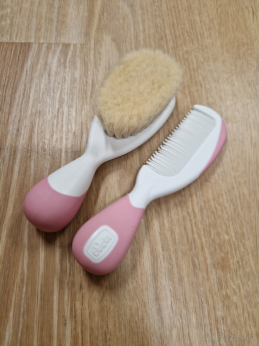 Set hřebínků zn.Chicco růžové