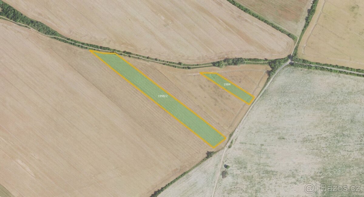 Zemědělská půda, prodej, Hředle, Rakovník