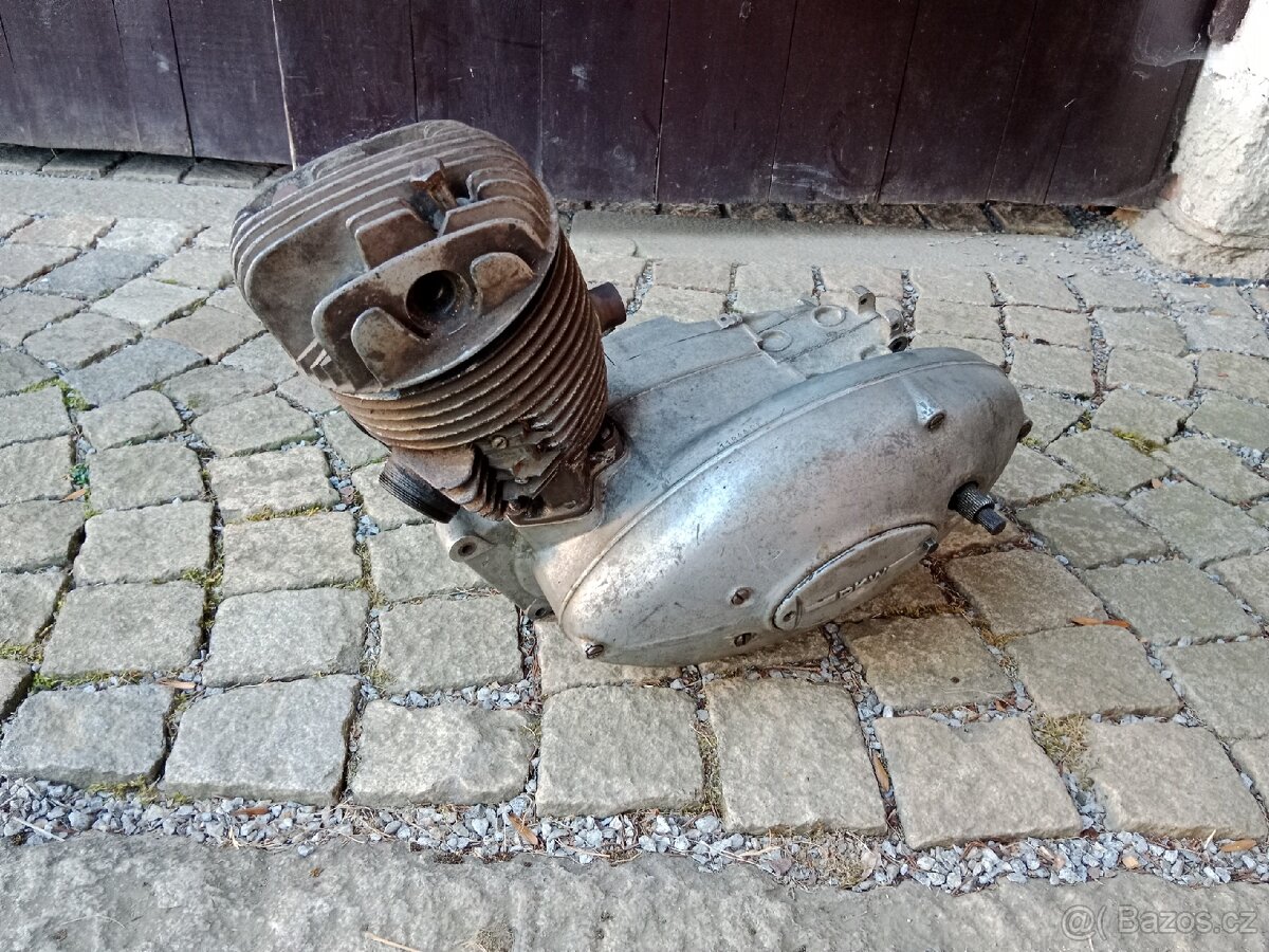 MOTOR DKW NZ 350 VG HLINÍKOVÝ
