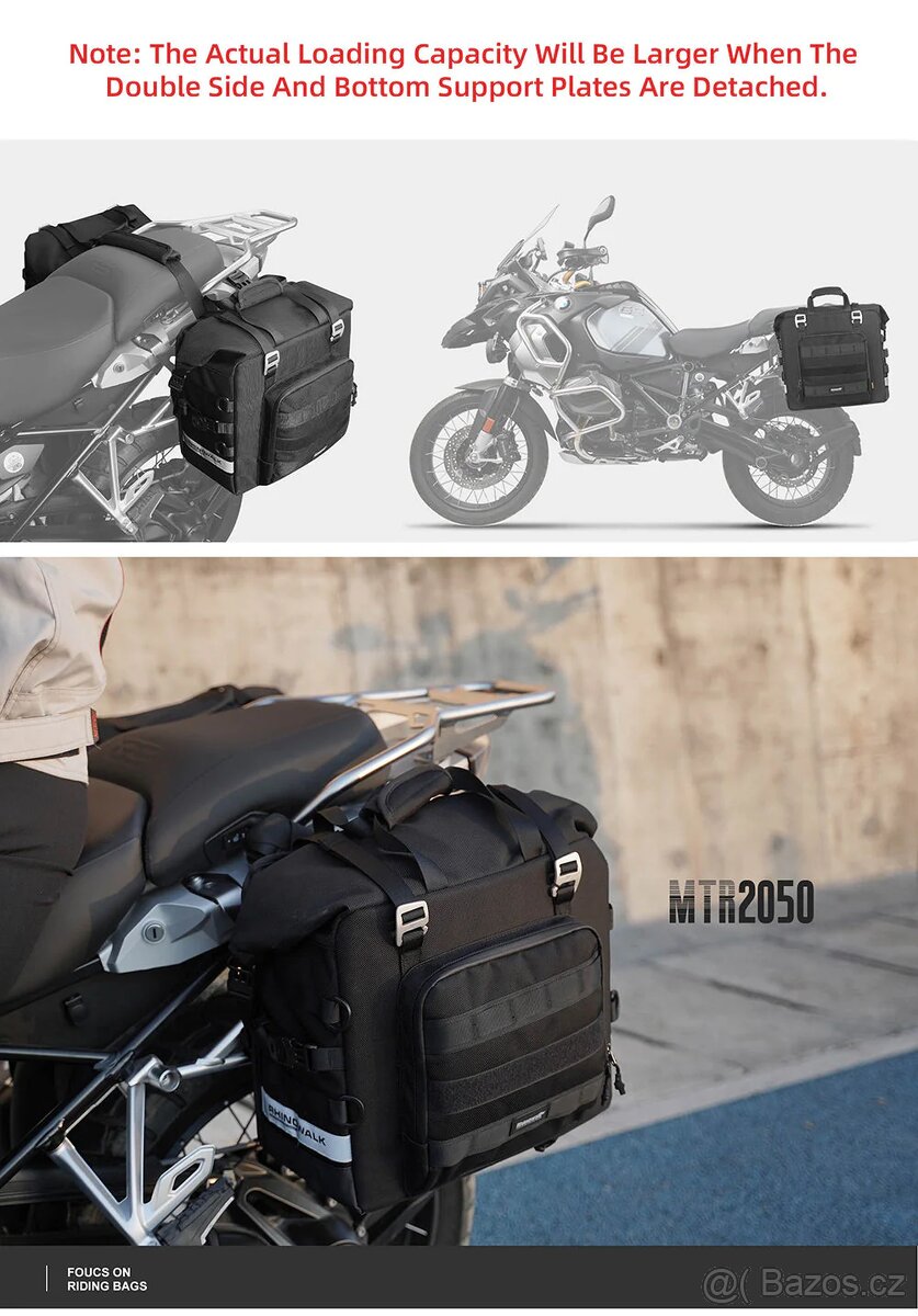 Rhinowalk boční brašny – sada 2 ks