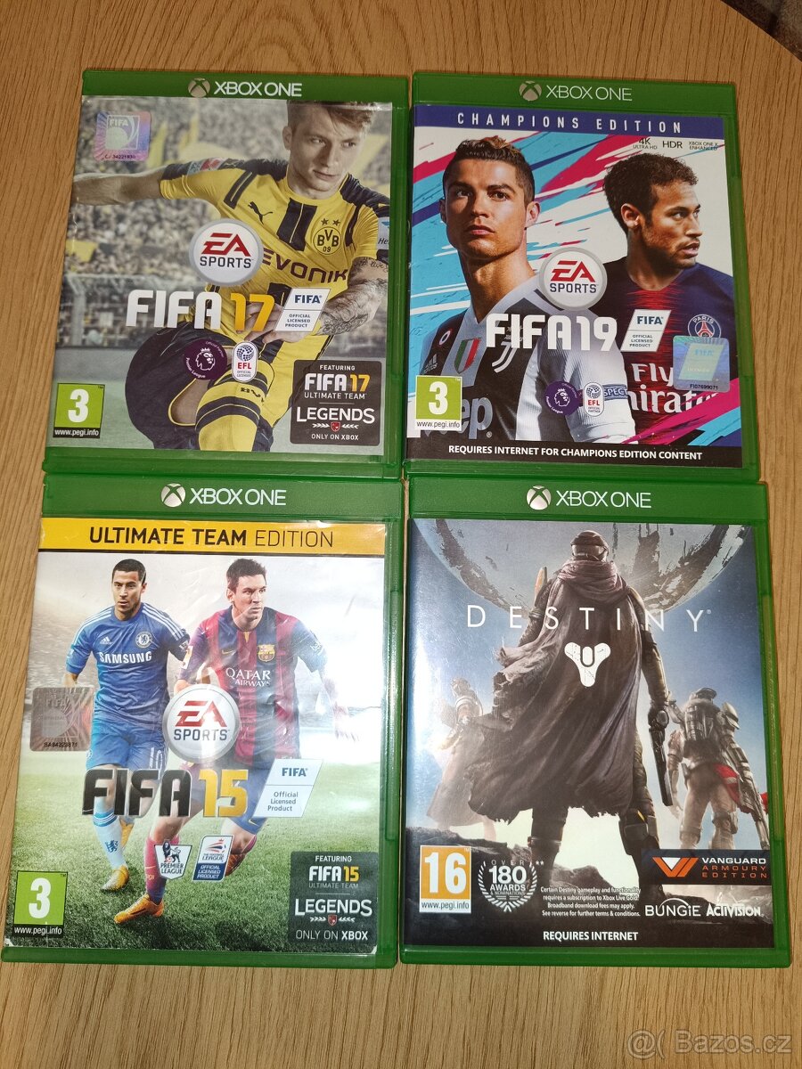 4x Hra xbox One