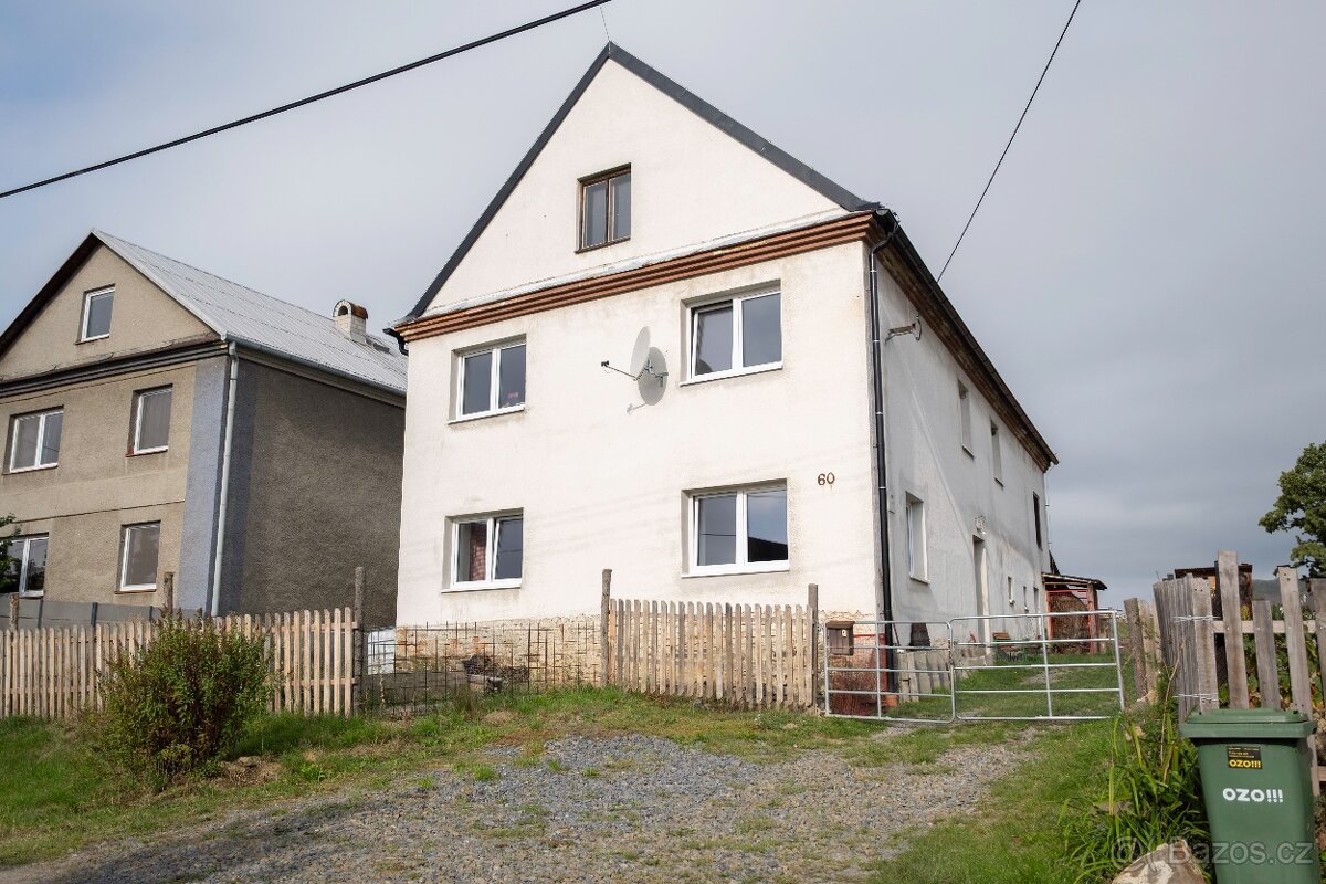 Prodej rodinného domu 235 m², pozemek 4435 m² Jestřabí