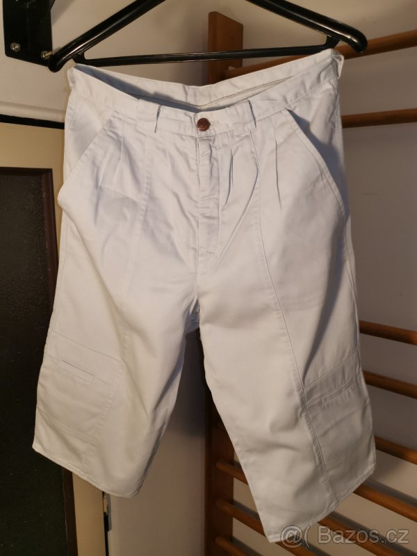 Elegantní kraťasy - bílé