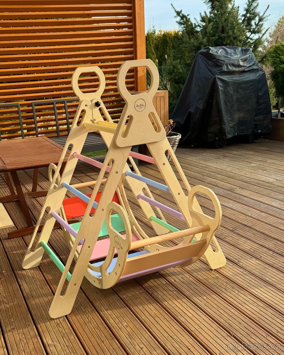 Montessori houpačka 5v1 nové Nerozbalené