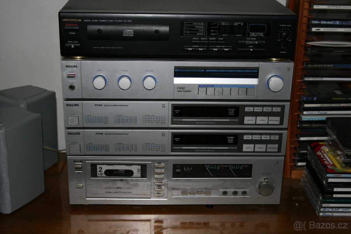 rádio komponent věže PHILIPS FT144 digital synthesized tuner