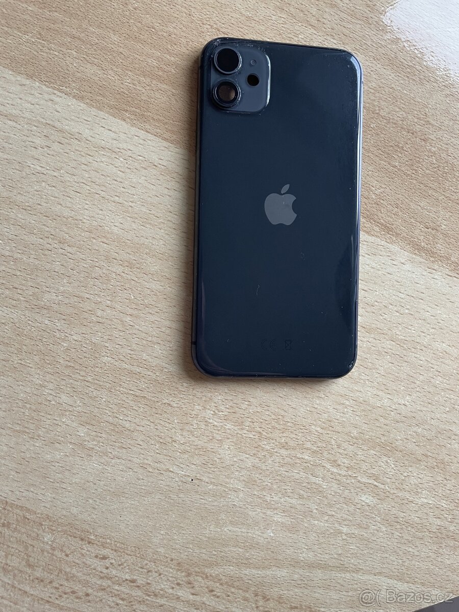 Iphone 11 housing zadní kryt original black