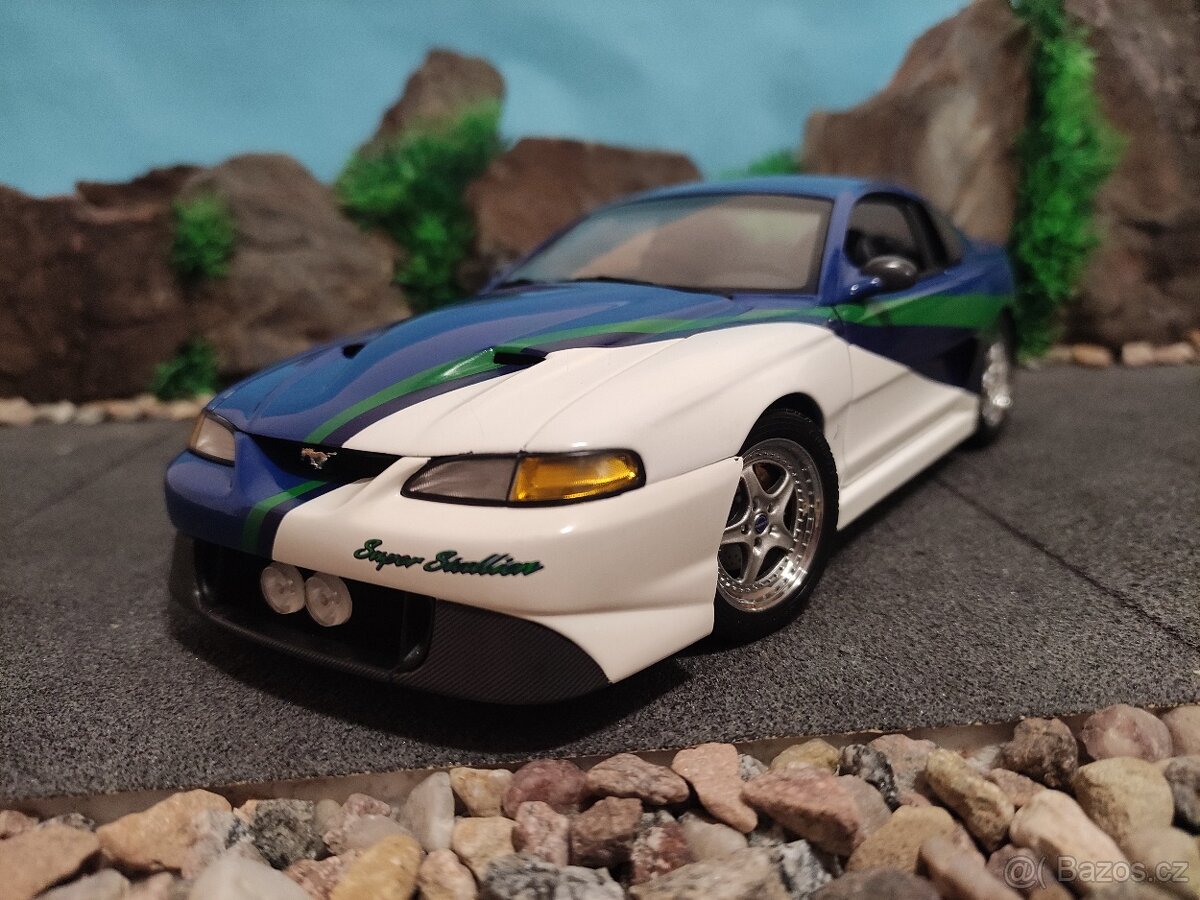 prodám model 1:18 ford mustang super stallion AUTOart